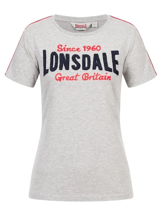 Zdjęcie produktu T-shirt z nadrukiem Lonsdale szary