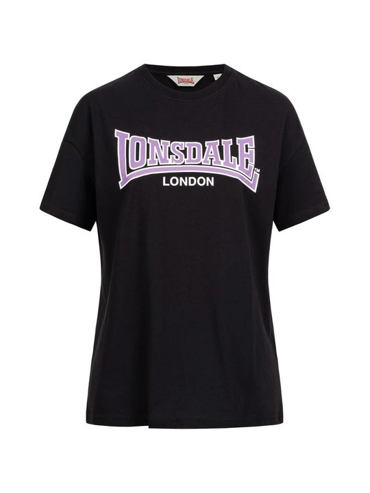 Zdjęcie produktu T-shirt z nadrukiem Lonsdale czarny