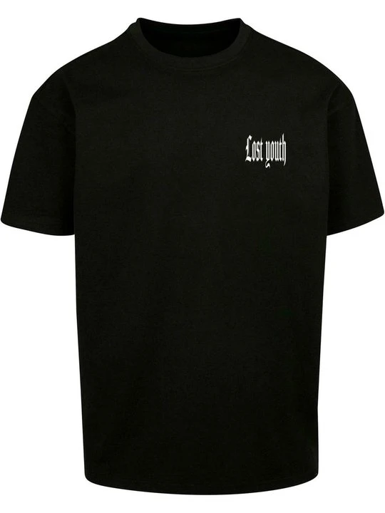 Zdjęcie produktu T-shirt z nadrukiem Lost Youth czarny