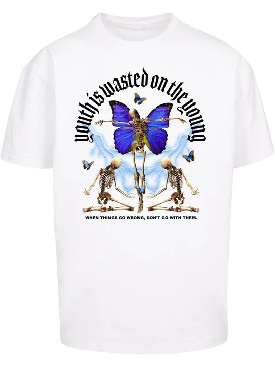 Zdjęcie produktu T-shirt z nadrukiem Lost Youth biały
