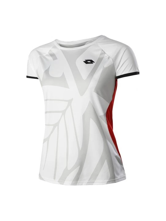 Zdjęcie produktu T-shirt z nadrukiem Lotto czerwony