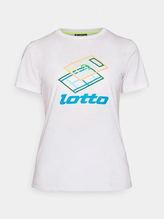 Zdjęcie produktu T-shirt z nadrukiem Lotto biały