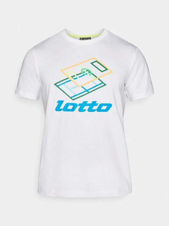 Zdjęcie produktu T-shirt z nadrukiem Lotto biały