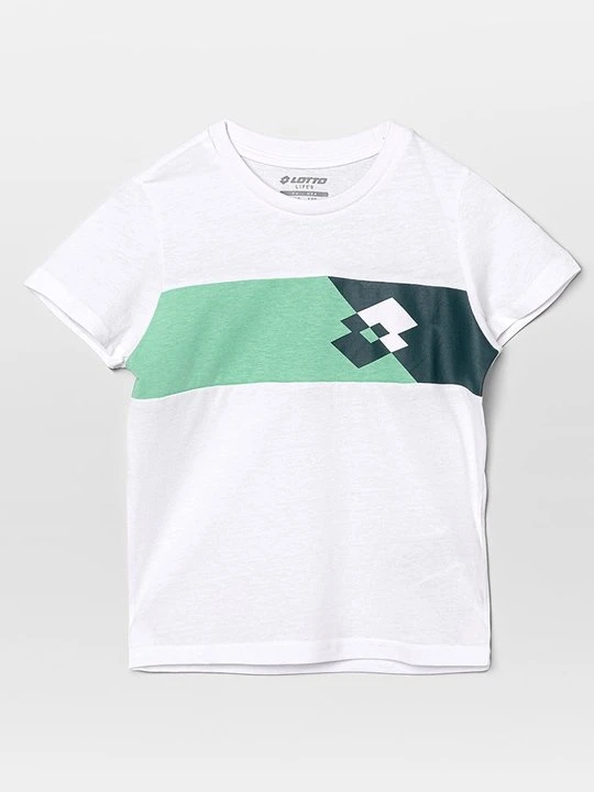 Zdjęcie produktu T-shirt z nadrukiem Lotto biały