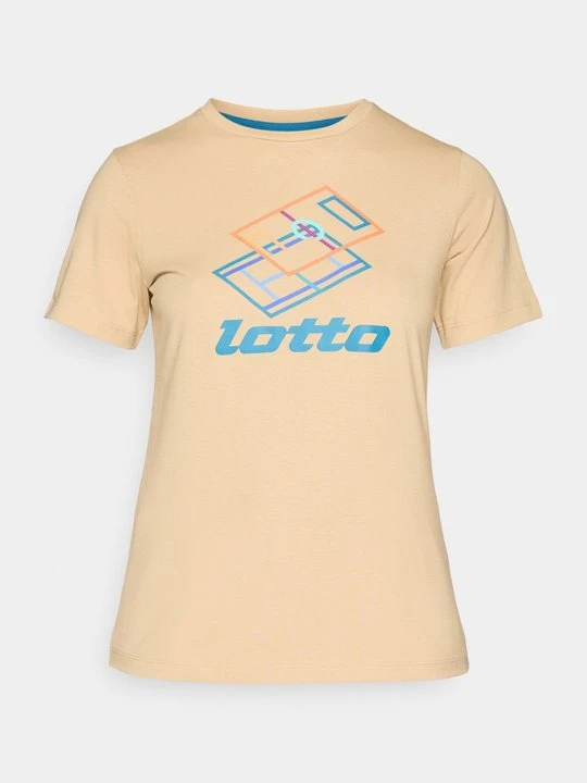 Zdjęcie produktu T-shirt z nadrukiem Lotto beżowy