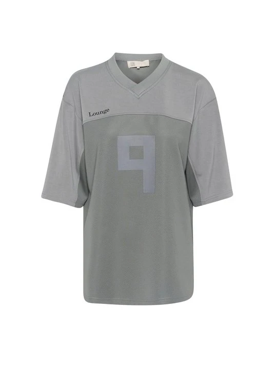 Zdjęcie produktu T-shirt z nadrukiem Lounge Nine ciemnoszary