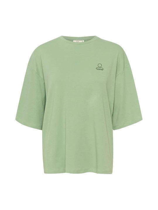 Zdjęcie produktu T-shirt z nadrukiem Lounge Nine zielony