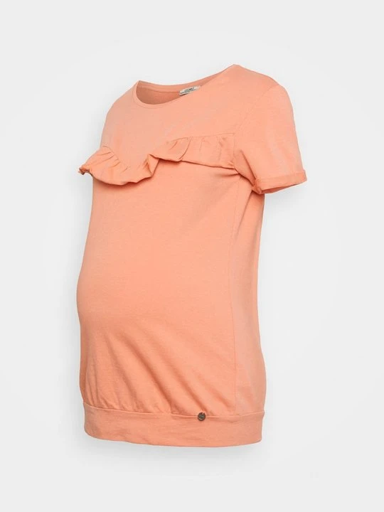 Zdjęcie produktu T-shirt z nadrukiem Love2wait łososiowy