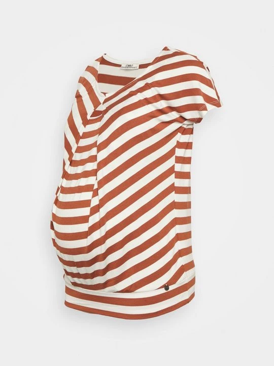 Zdjęcie produktu T-shirt z nadrukiem Love2wait pomarańczowy