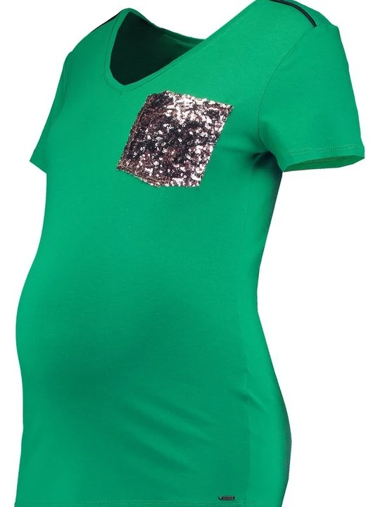 Zdjęcie produktu T-shirt z nadrukiem Love2wait zielony