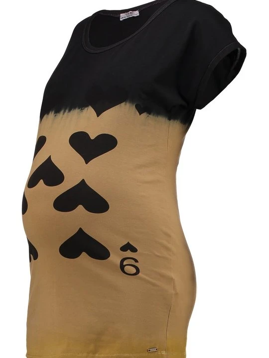 Zdjęcie produktu T-shirt z nadrukiem Love2wait żółty