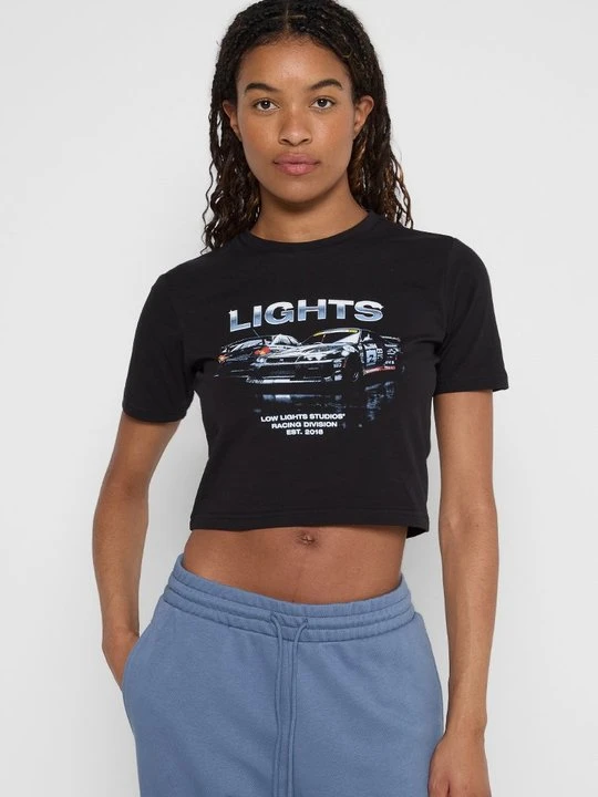 Zdjęcie produktu T-shirt z nadrukiem Low Lights Studios czarny
