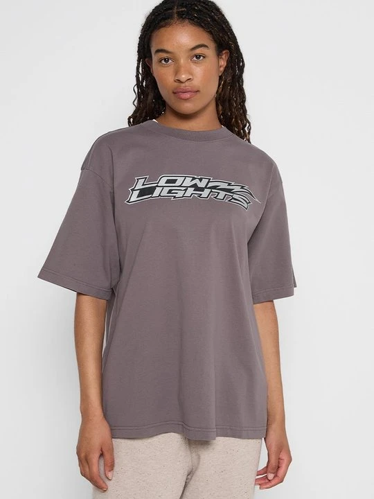 Zdjęcie produktu T-shirt z nadrukiem Low Lights Studios szary