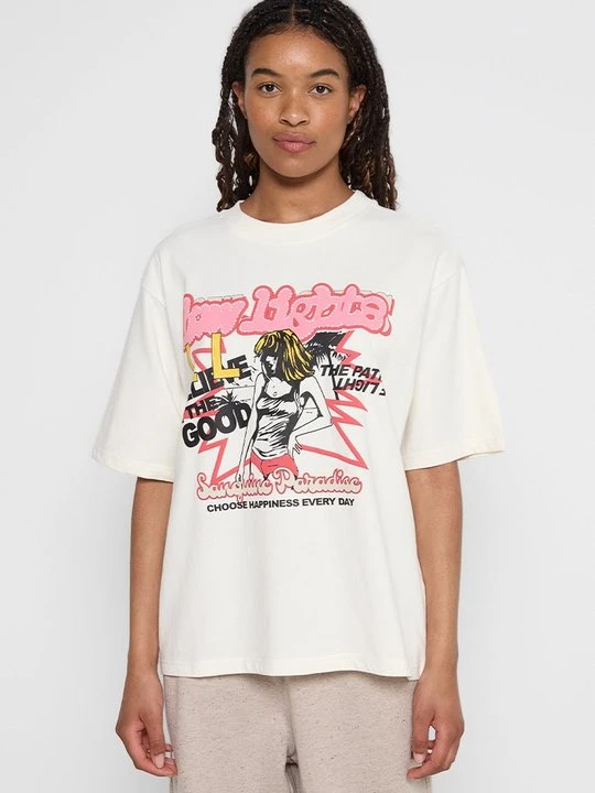Zdjęcie produktu T-shirt z nadrukiem Low Lights Studios beżowy