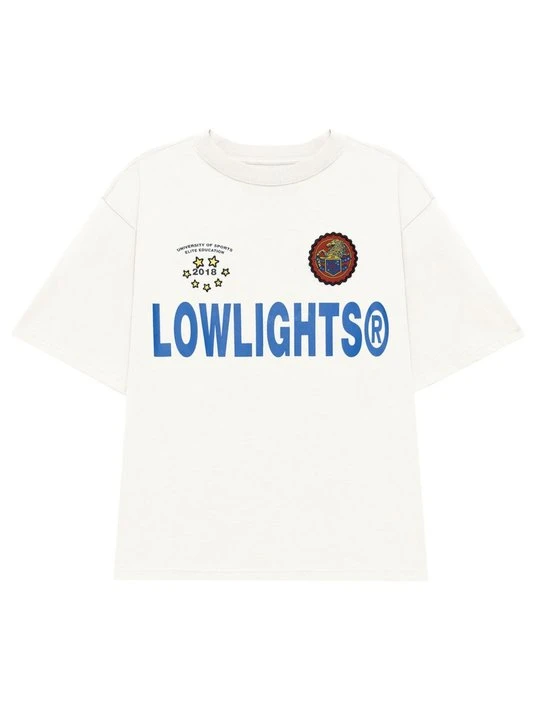 Zdjęcie produktu T-shirt z nadrukiem Low Lights Studios mleczny