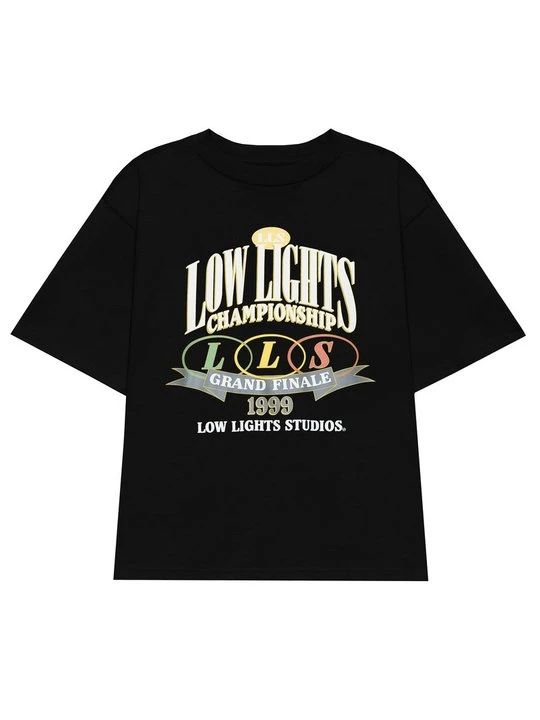 Zdjęcie produktu T-shirt z nadrukiem Low Lights Studios czarny