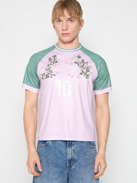 Zdjęcie produktu T-shirt z nadrukiem Low Lights Studios jasnoróżowy