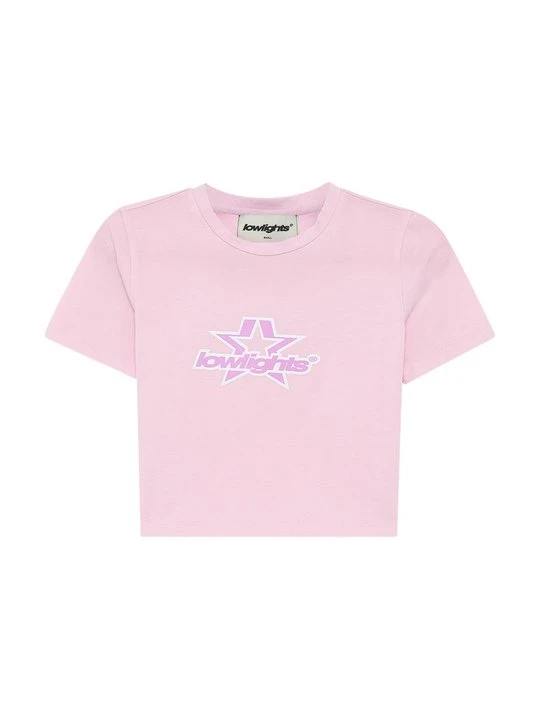 Zdjęcie produktu T-shirt z nadrukiem Low Lights Studios różowy