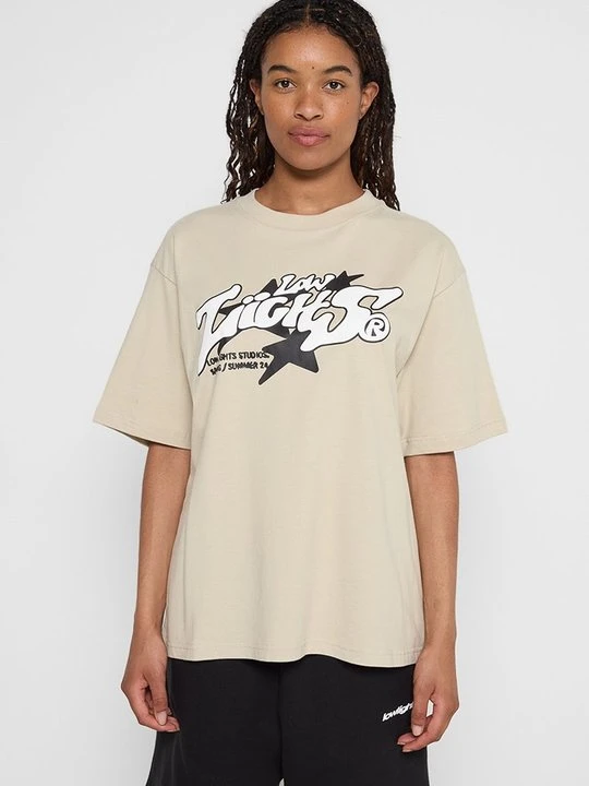 Zdjęcie produktu T-shirt z nadrukiem Low Lights Studios mleczny