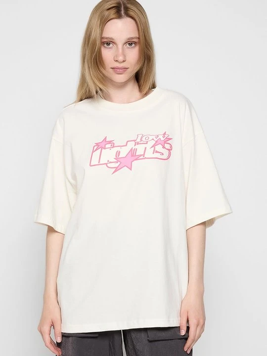 Zdjęcie produktu T-shirt z nadrukiem Low Lights Studios beżowy