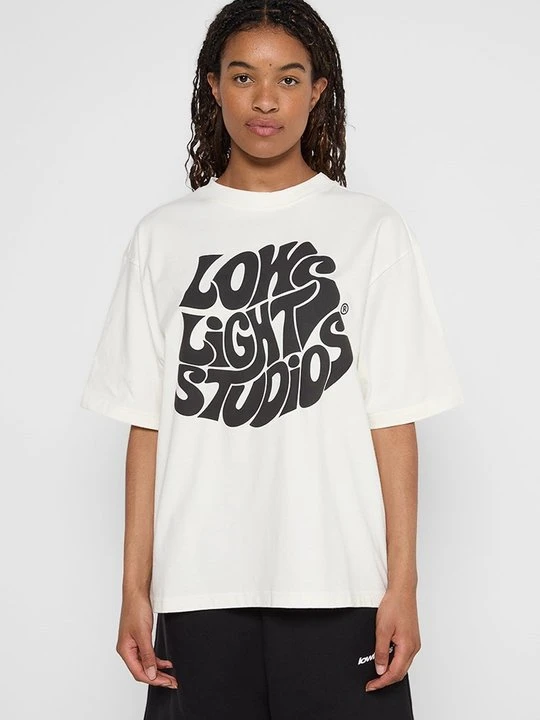 Zdjęcie produktu T-shirt z nadrukiem Low Lights Studios beżowy