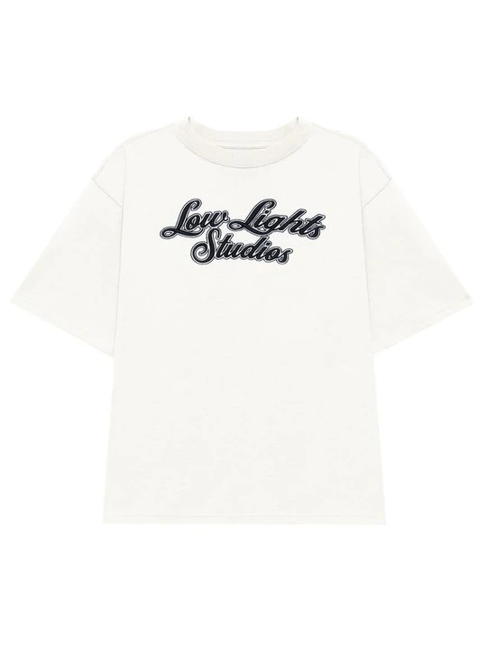 Zdjęcie produktu T-shirt z nadrukiem Low Lights Studios mleczny