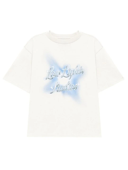 Zdjęcie produktu T-shirt z nadrukiem Low Lights Studios mleczny