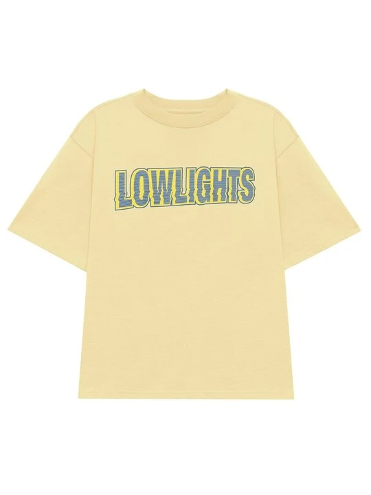 Zdjęcie produktu T-shirt z nadrukiem Low Lights Studios żółty