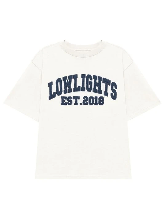 Zdjęcie produktu T-shirt z nadrukiem Low Lights Studios mleczny