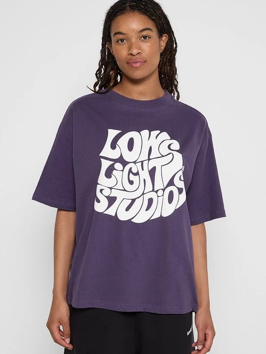 Zdjęcie produktu T-shirt z nadrukiem Low Lights Studios ciemnozielony