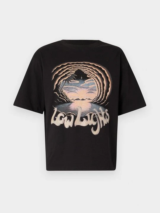 Zdjęcie produktu T-shirt z nadrukiem Low Lights Studios czarny