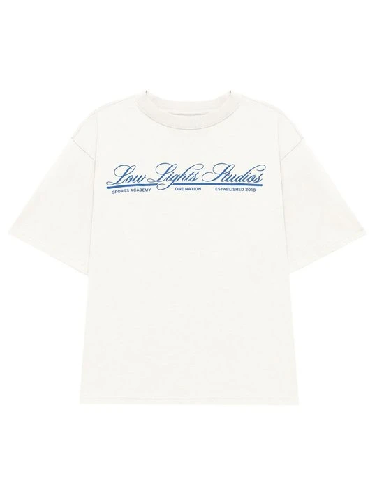 Zdjęcie produktu T-shirt z nadrukiem Low Lights Studios mleczny