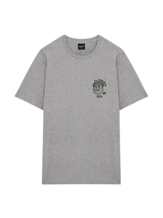Zdjęcie produktu T-shirt z nadrukiem Lyle & Scott szary