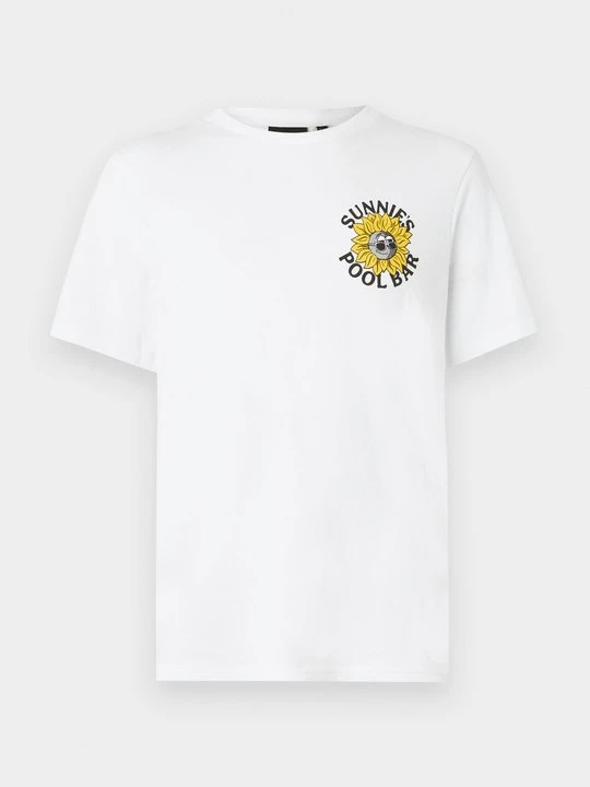 Zdjęcie produktu T-shirt z nadrukiem Lyle & Scott biały