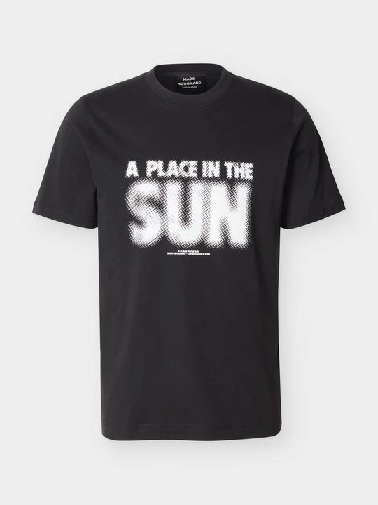 Zdjęcie produktu T-shirt z nadrukiem Mads Nørgaard czarny