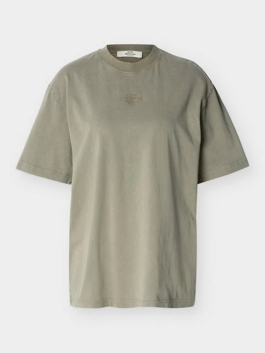 Zdjęcie produktu T-shirt z nadrukiem Mads Nørgaard khaki