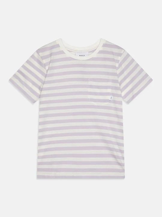 Zdjęcie produktu T-shirt z nadrukiem Makia liliowy