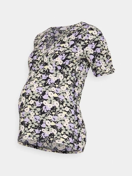Zdjęcie produktu T-shirt z nadrukiem Mamalicious fioletowy