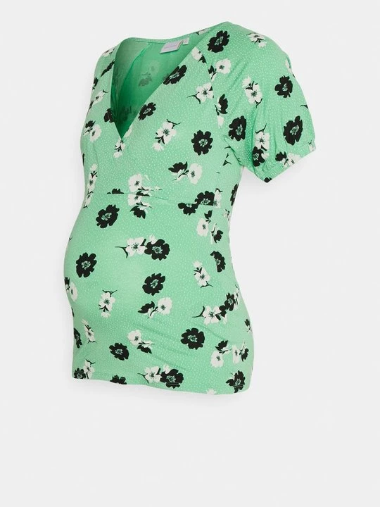 Zdjęcie produktu T-shirt z nadrukiem Mamalicious zielony