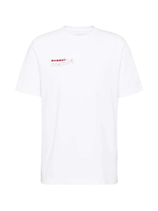 Zdjęcie produktu T-shirt z nadrukiem Mammut biały