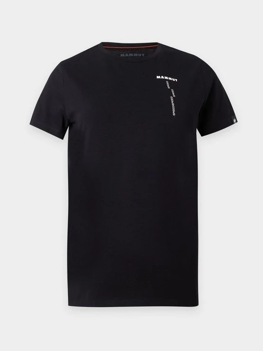 Zdjęcie produktu T-shirt z nadrukiem Mammut czarny