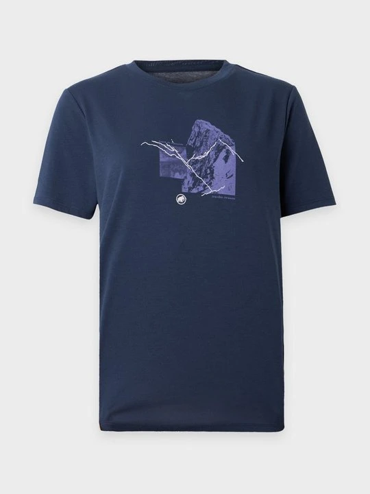 Zdjęcie produktu T-shirt z nadrukiem Mammut niebieski