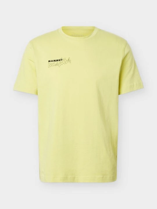 Zdjęcie produktu T-shirt z nadrukiem Mammut żółty