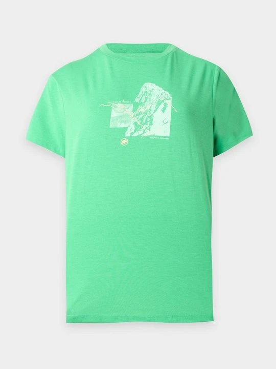 Zdjęcie produktu T-shirt z nadrukiem Mammut żółty