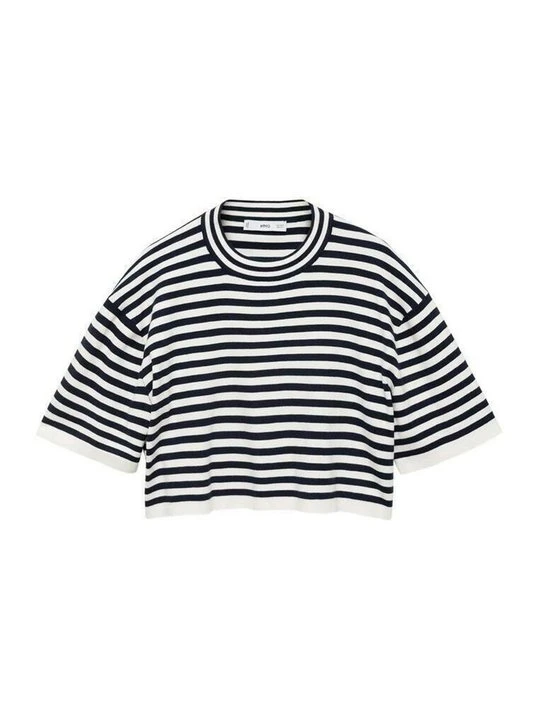 Zdjęcie produktu T-shirt z nadrukiem Mango szafirowy