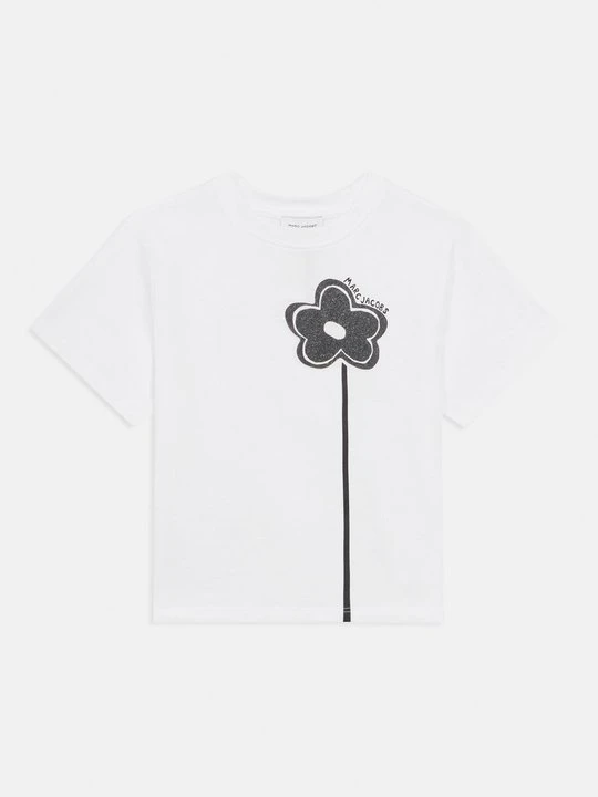 Zdjęcie produktu T-shirt z nadrukiem MARC JACOBS KIDS biały