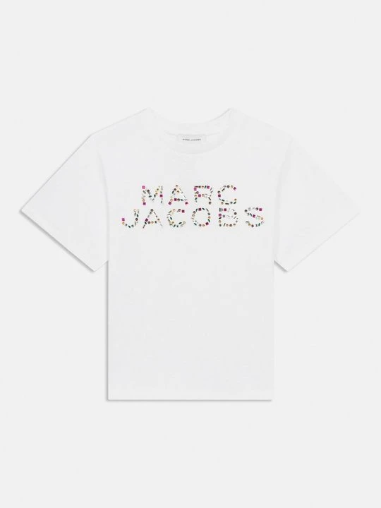 Zdjęcie produktu T-shirt z nadrukiem MARC JACOBS KIDS biały