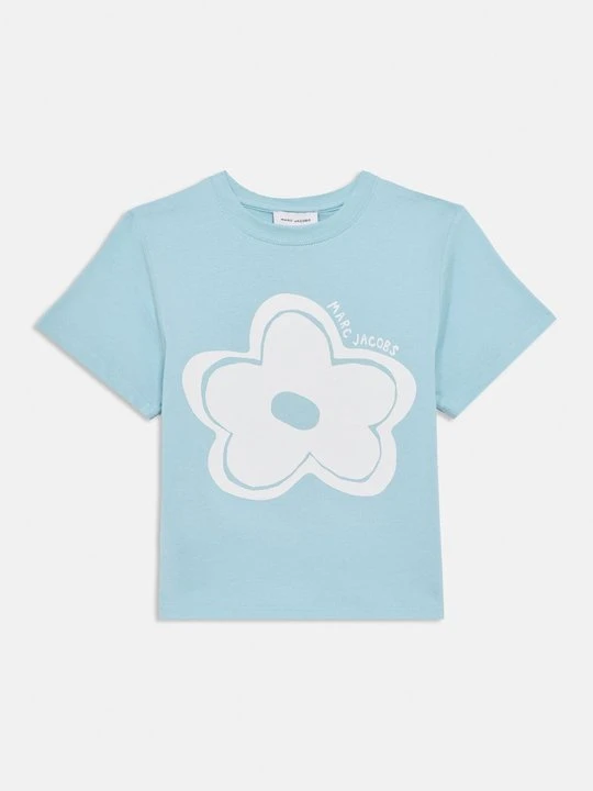 Zdjęcie produktu T-shirt z nadrukiem MARC JACOBS KIDS jasnoniebieski