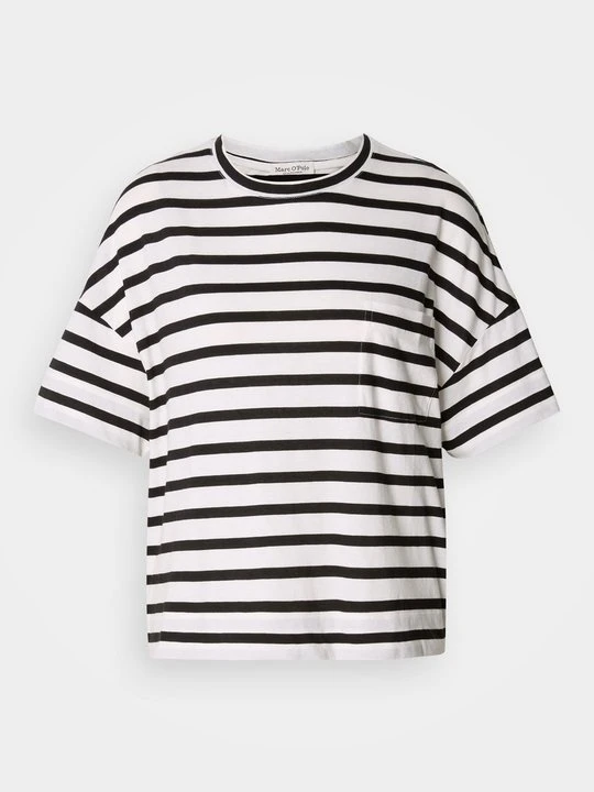 Zdjęcie produktu T-shirt z nadrukiem Marc O'Polo czarny