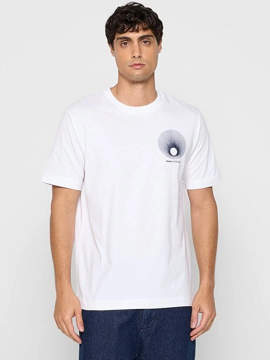 Zdjęcie produktu T-shirt z nadrukiem Marc O'Polo biały